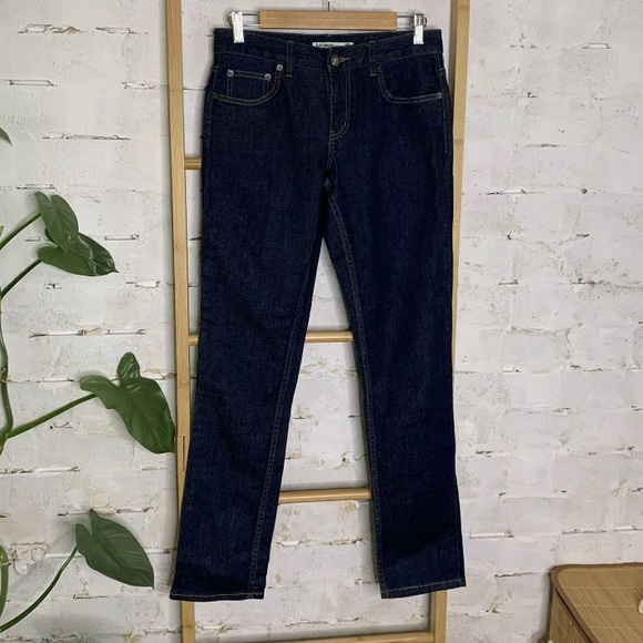 Just Jeans Denim - ⭐️ S O L D Just Jeans 1970 Women's Size 9 / S Mid Rise Straight Leg Dark Wash
